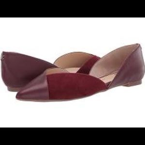 NEW in-box Sam Edelman Rachael Flats in Mahogany